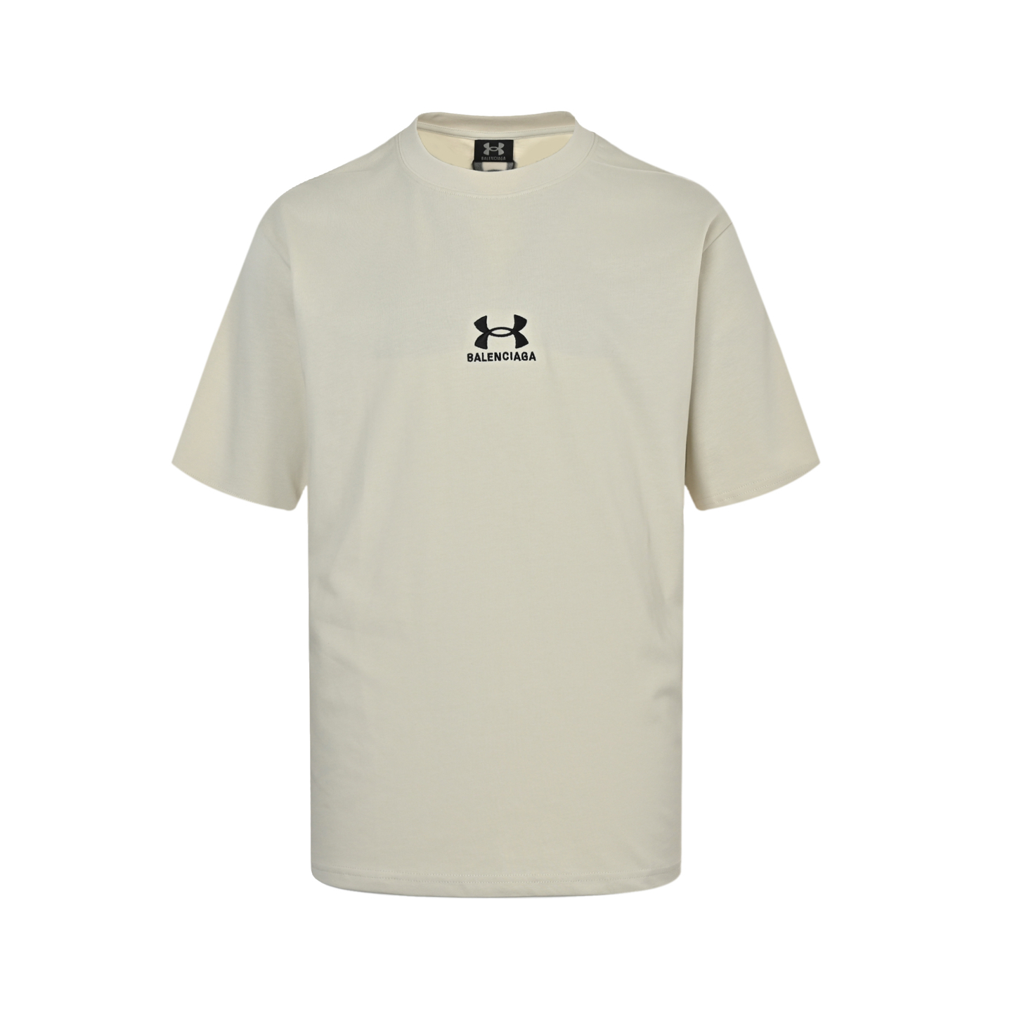 Balenciaga 24ss Under Armour joint embroidery logo short sleeves