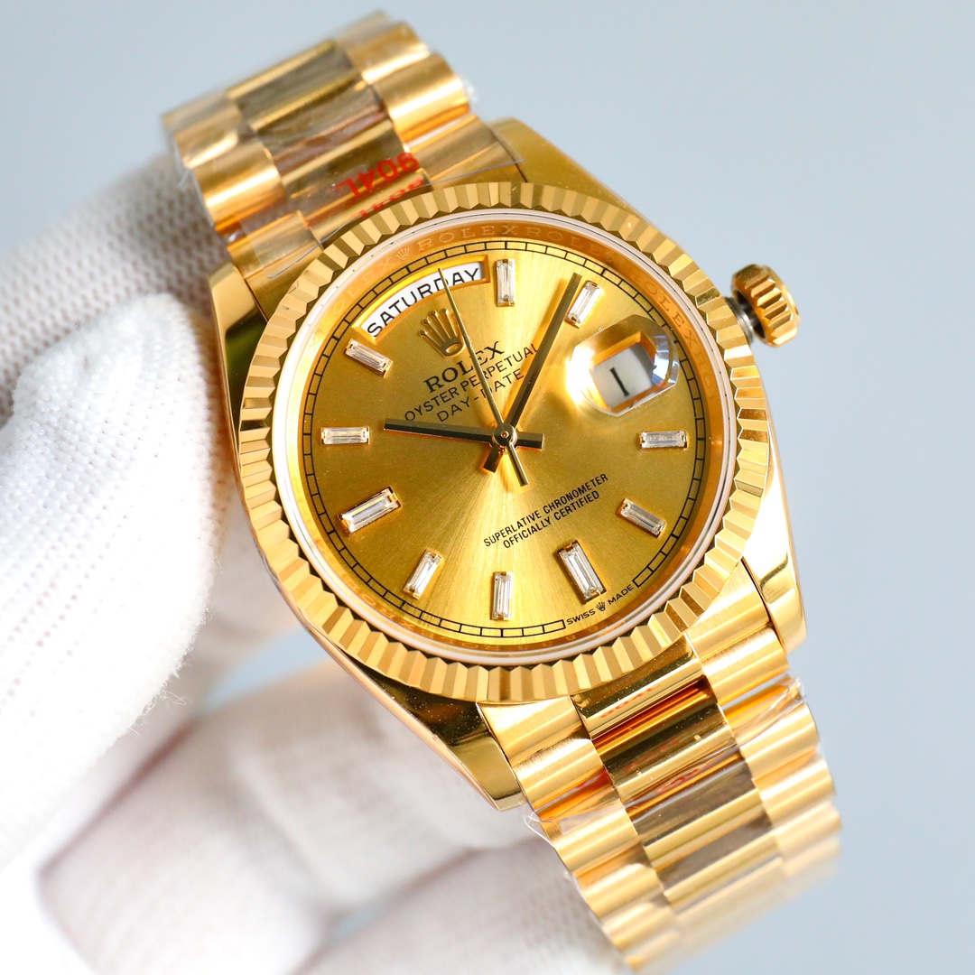Rolex 36mm jewel dial series watch