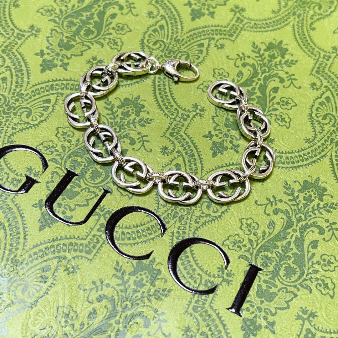 Gucci GG chain vintage bracelet