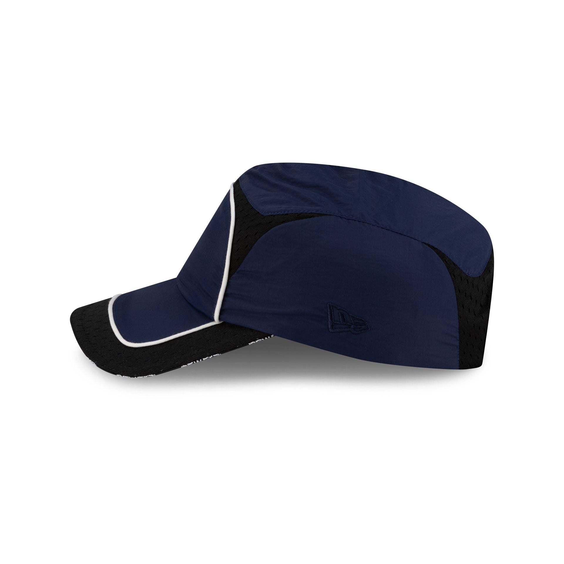 New Era Branded Wavy Dark Royal Runner Strapback Hat