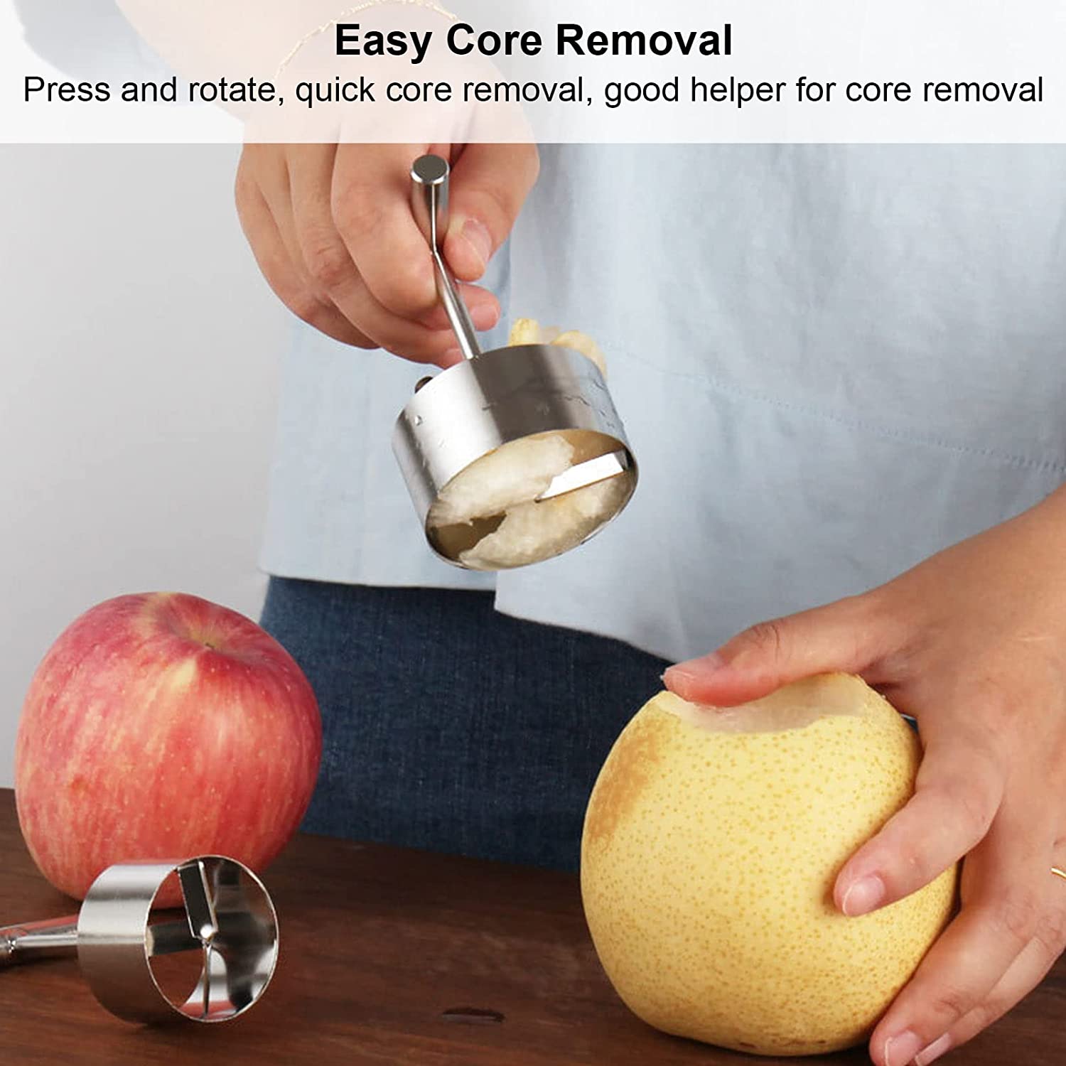 (⚡Last Day Flash Sale-50% OFF) Best kitchen gadget - Cupcake corer 🔥 Buy 2 Get 1 Free
