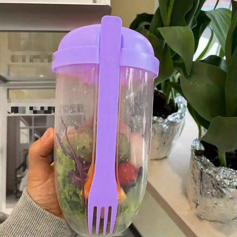 🍴Keep Fit Salad Meal Shaker Cup