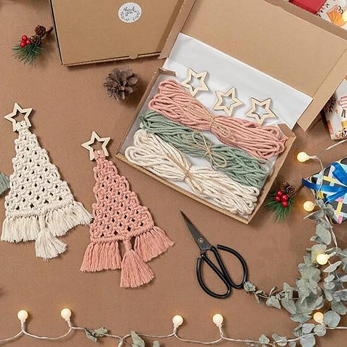 🌲🌲Luxury Knitted Christmas Tree DIY Kit -3 pack