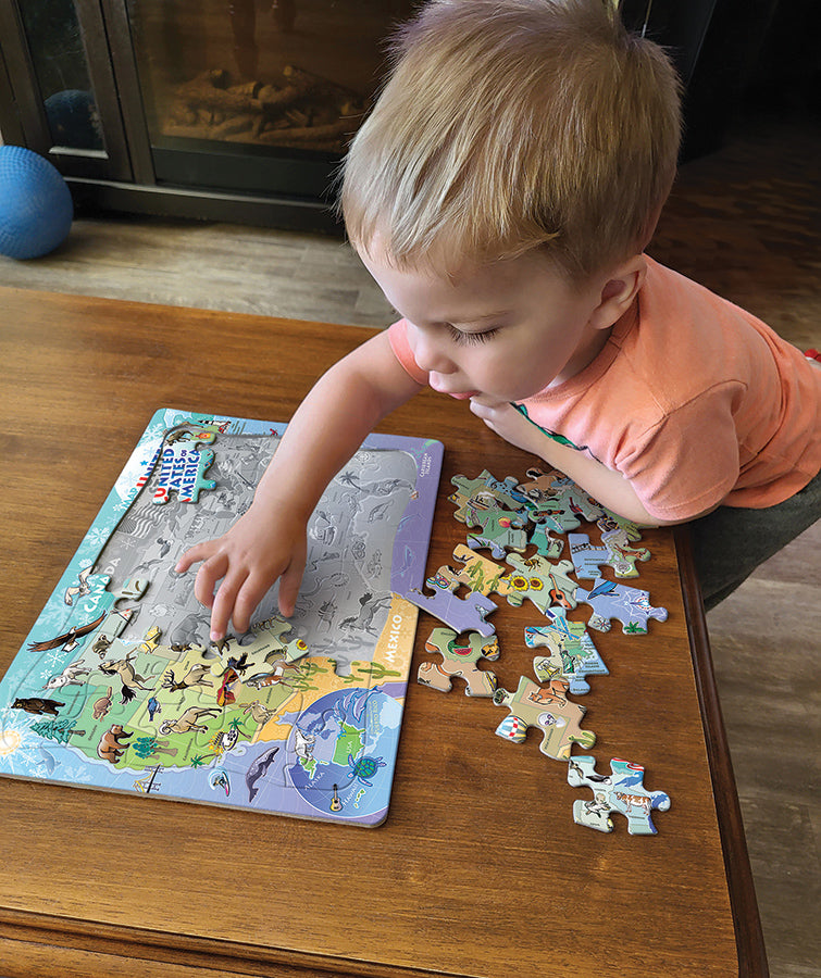 USA Map (tray) | 35 Piece Tray