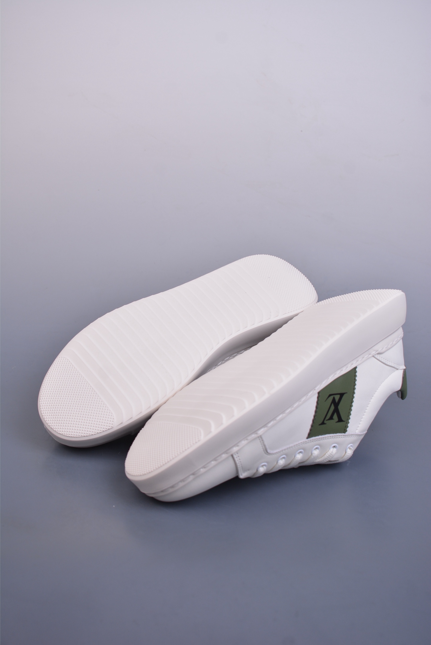 Louis vuitton Trainer Sneaker Low “White Green” 51BCOLORE
