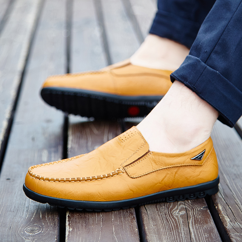 Men's Genuine Leather Loafers Shoes
