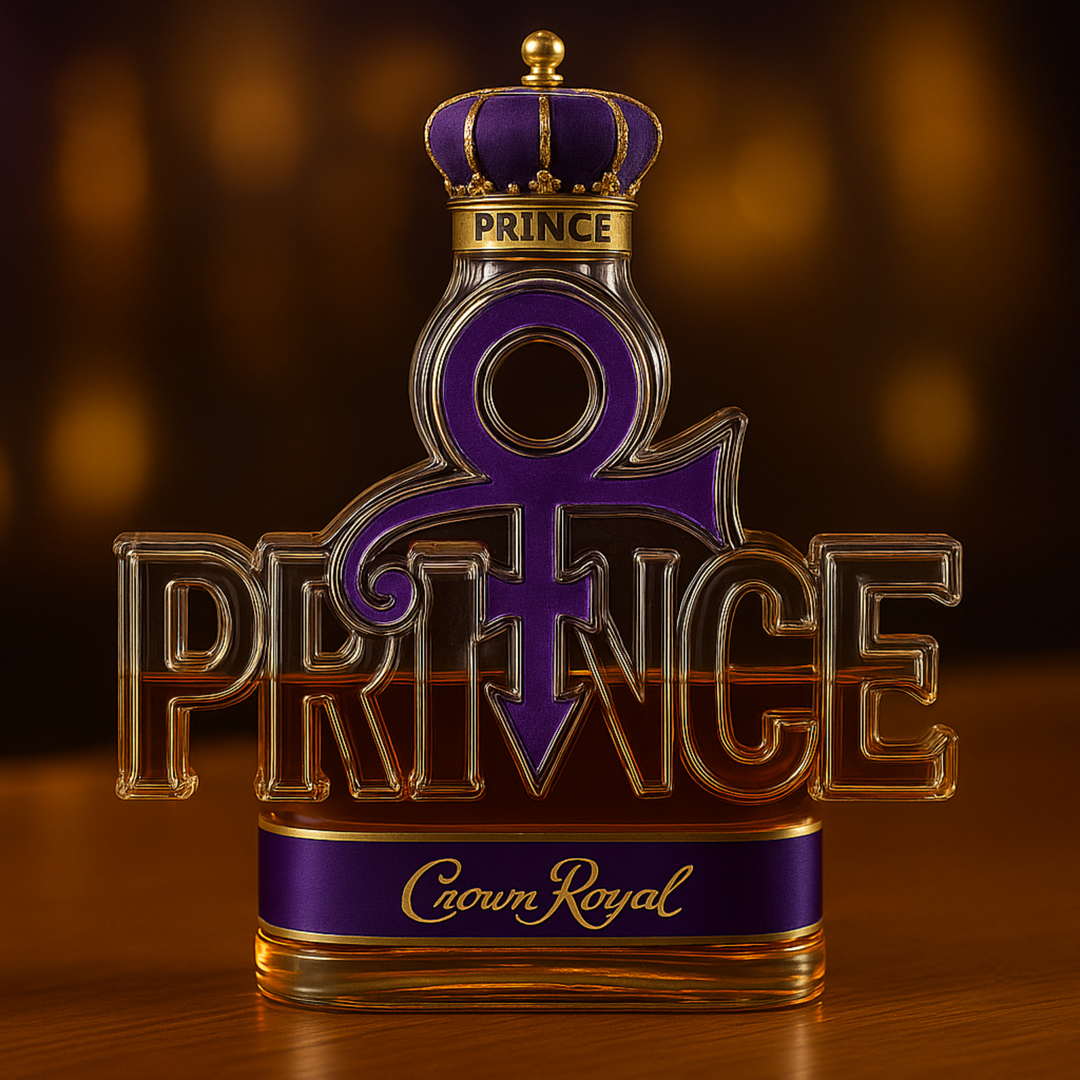 Prince whiskey bottle