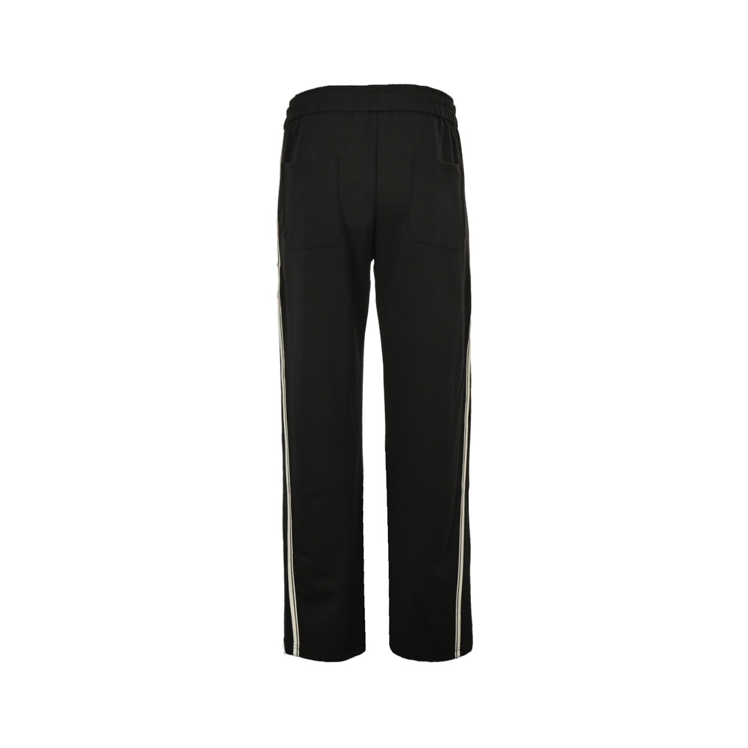 Louis Vuitton 24Fw wide-leg trousers with pin-stitched straps