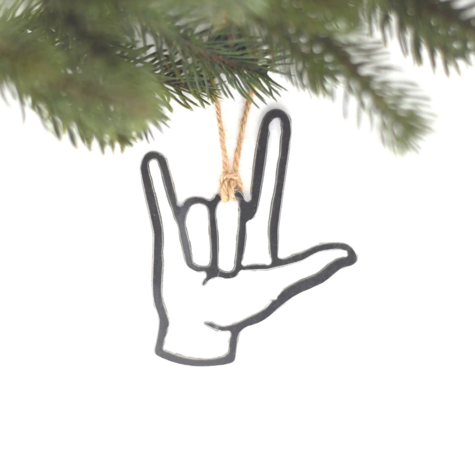Hand Sign Language Ornament | Perfect statement ornament