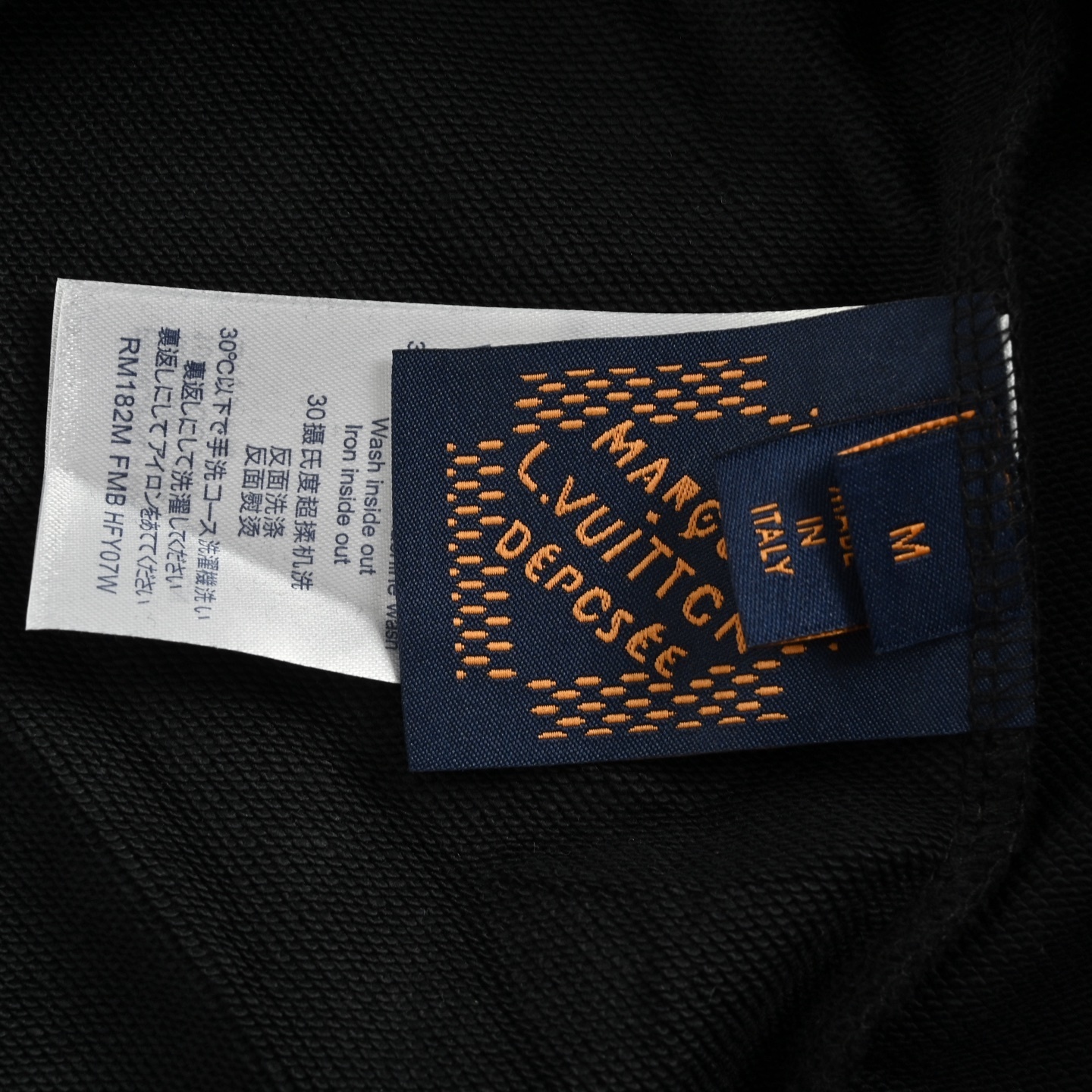 Louis Vuitton 25Fw embossed logo lettering hoodie