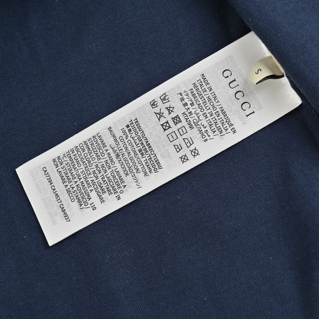 Gucci 24ss Double G logo print short sleeves