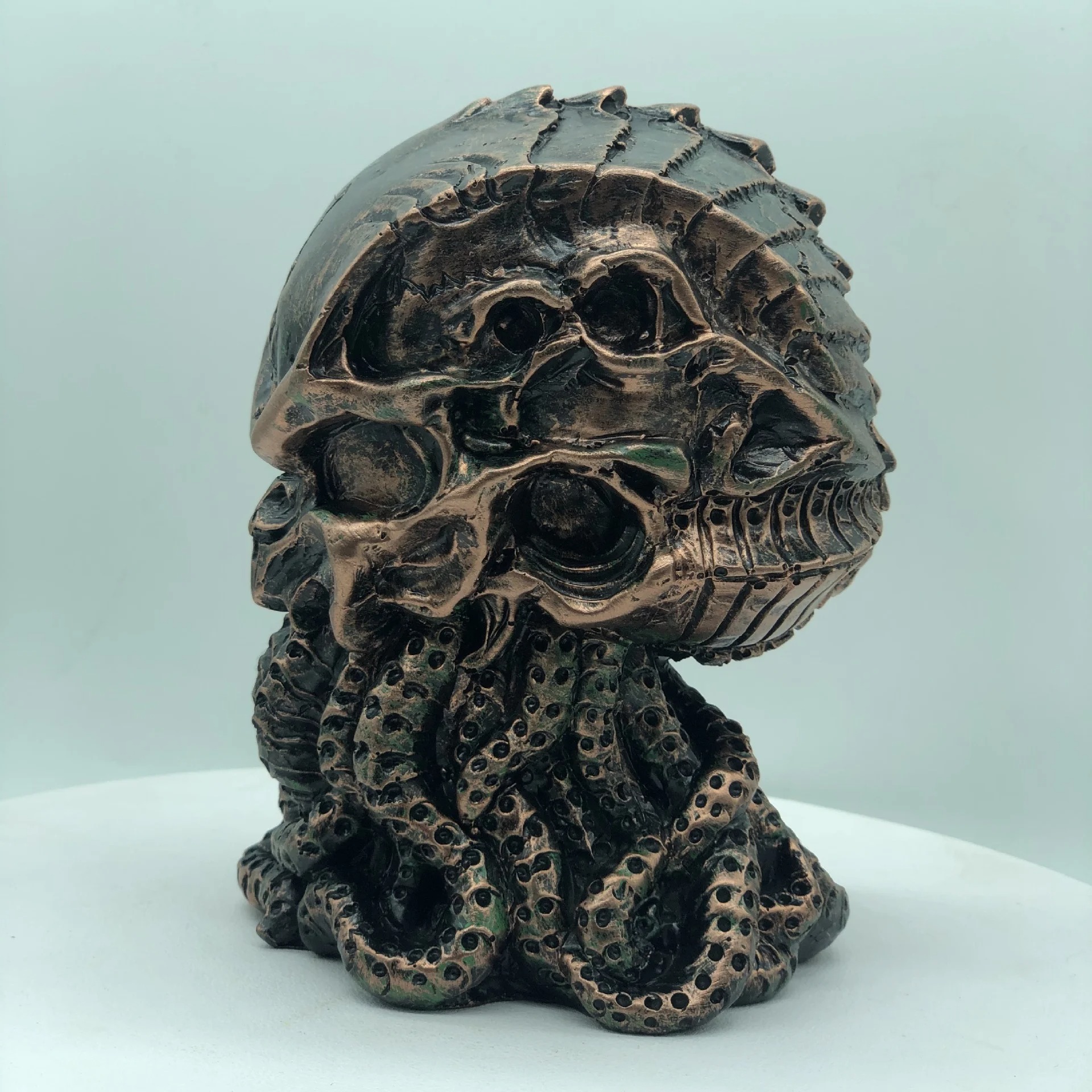 🐙Skull Statu💀 Myths Legends Sea God Collectible Figurine