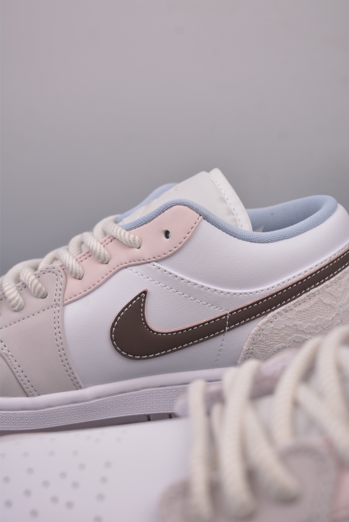 Nike Air Jordan 1 Retro Low OG AJ White Gray Brown IB8859-101
