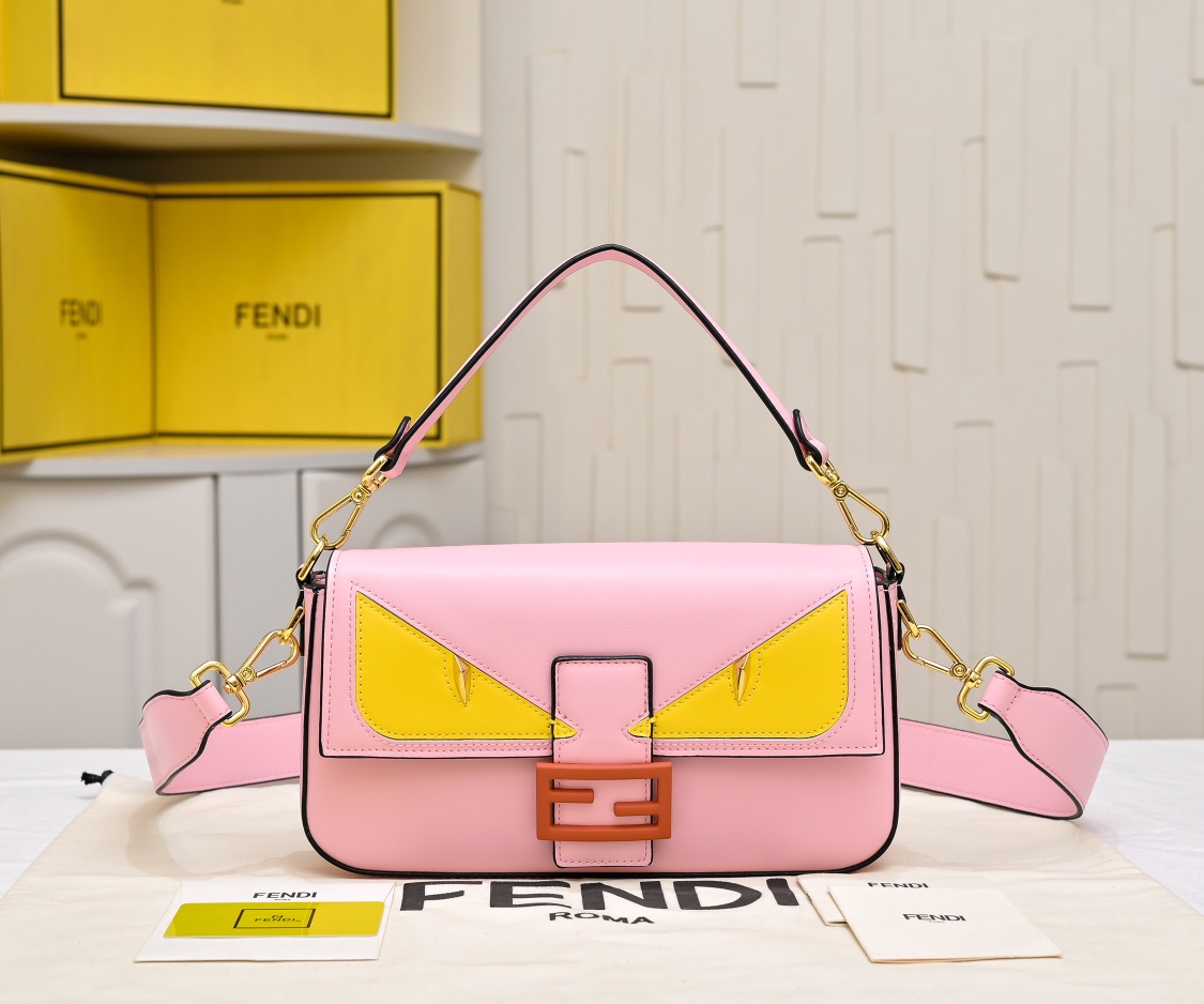 FENDI Baguette Monster Medium Baguette Handbag