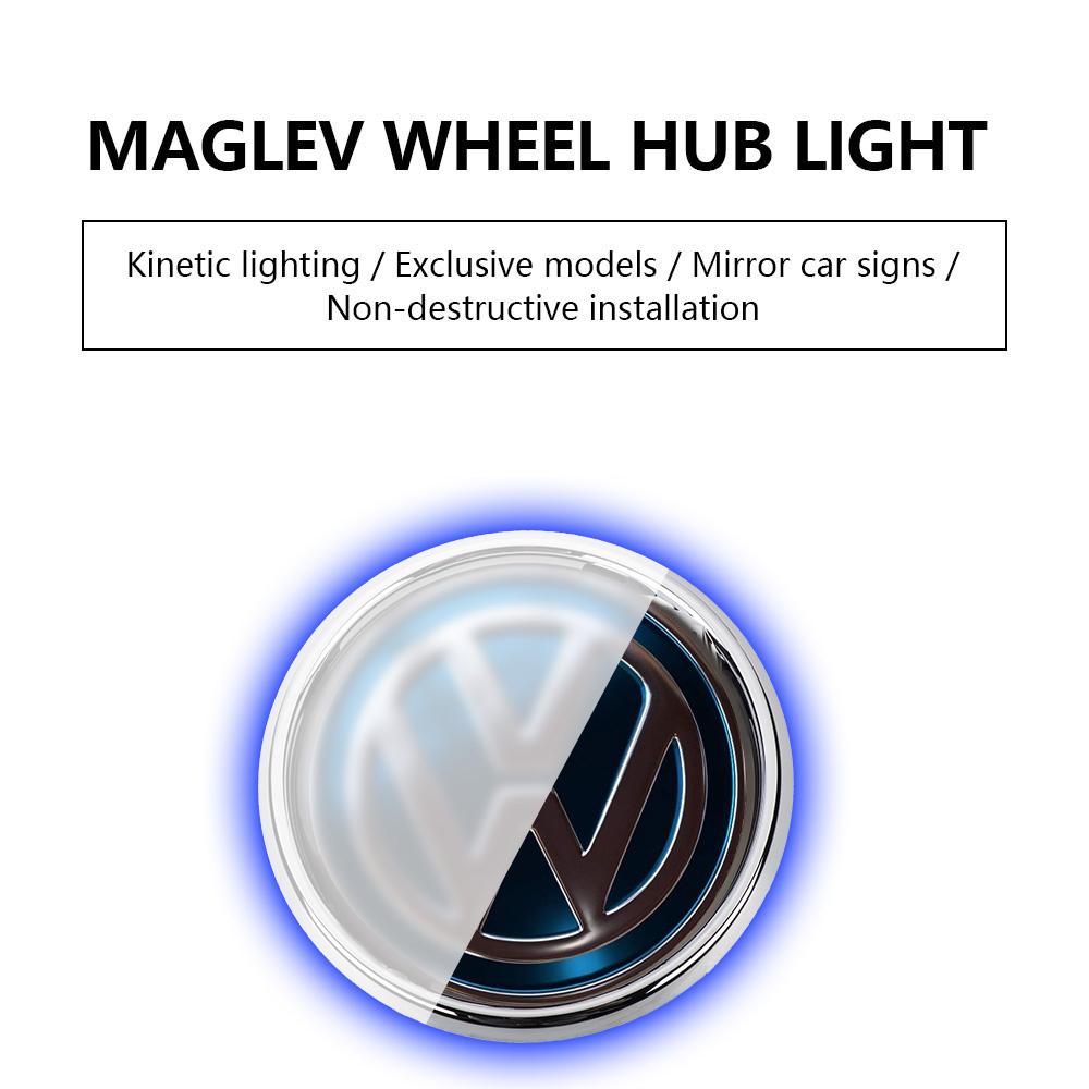 🔥Magnetic Suspension LED Floating Wheel Cap 2022 Version 1PC