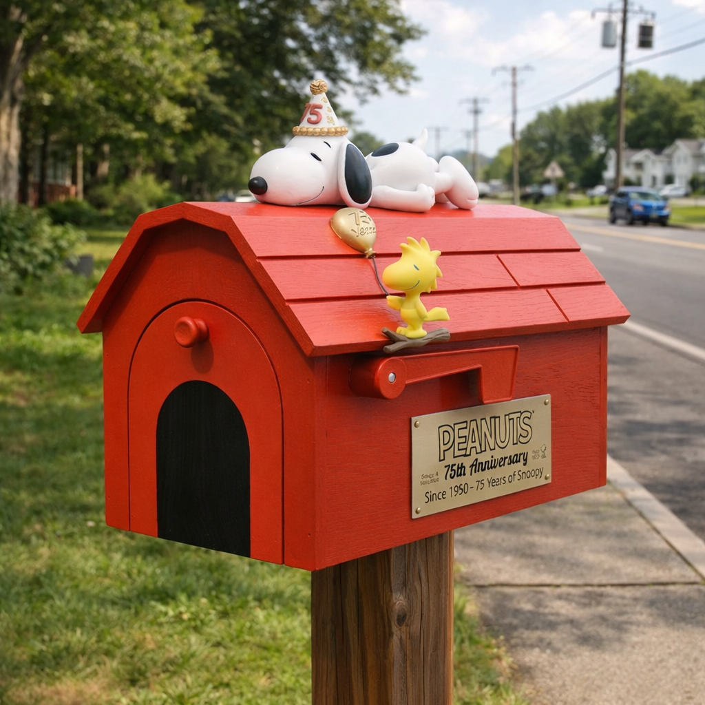 Snoopy 75th Anniversary Letterbox