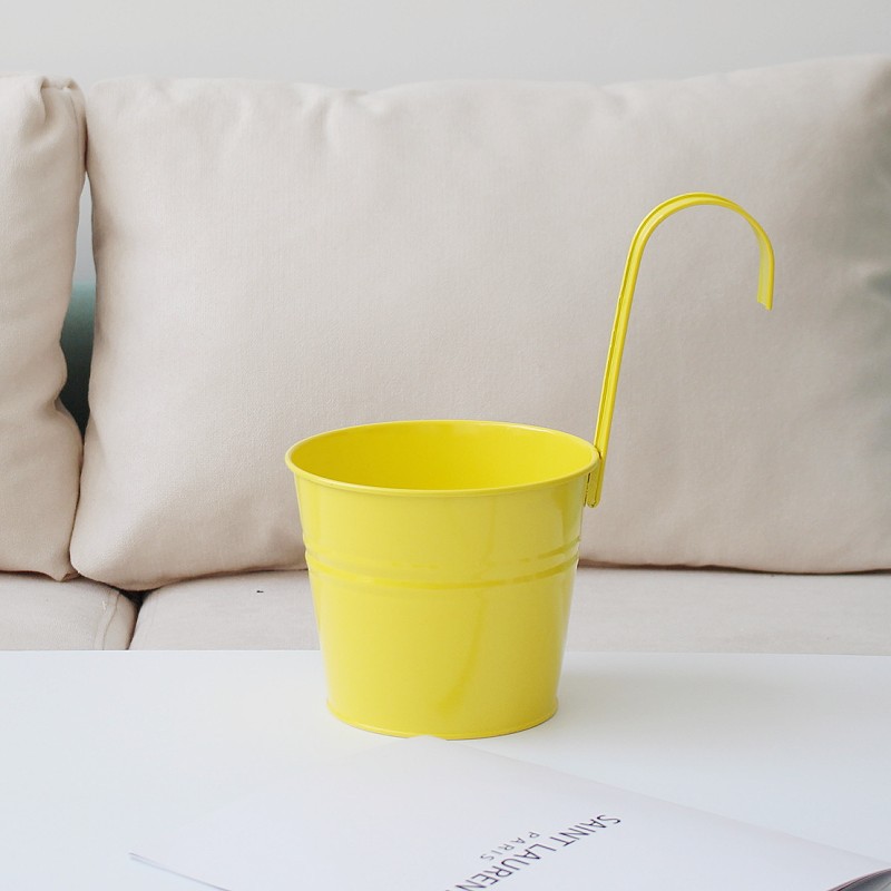 🎍🎍Metal Bucket Hanging Flower Pot(🌺Flash Sale - 50% Off)