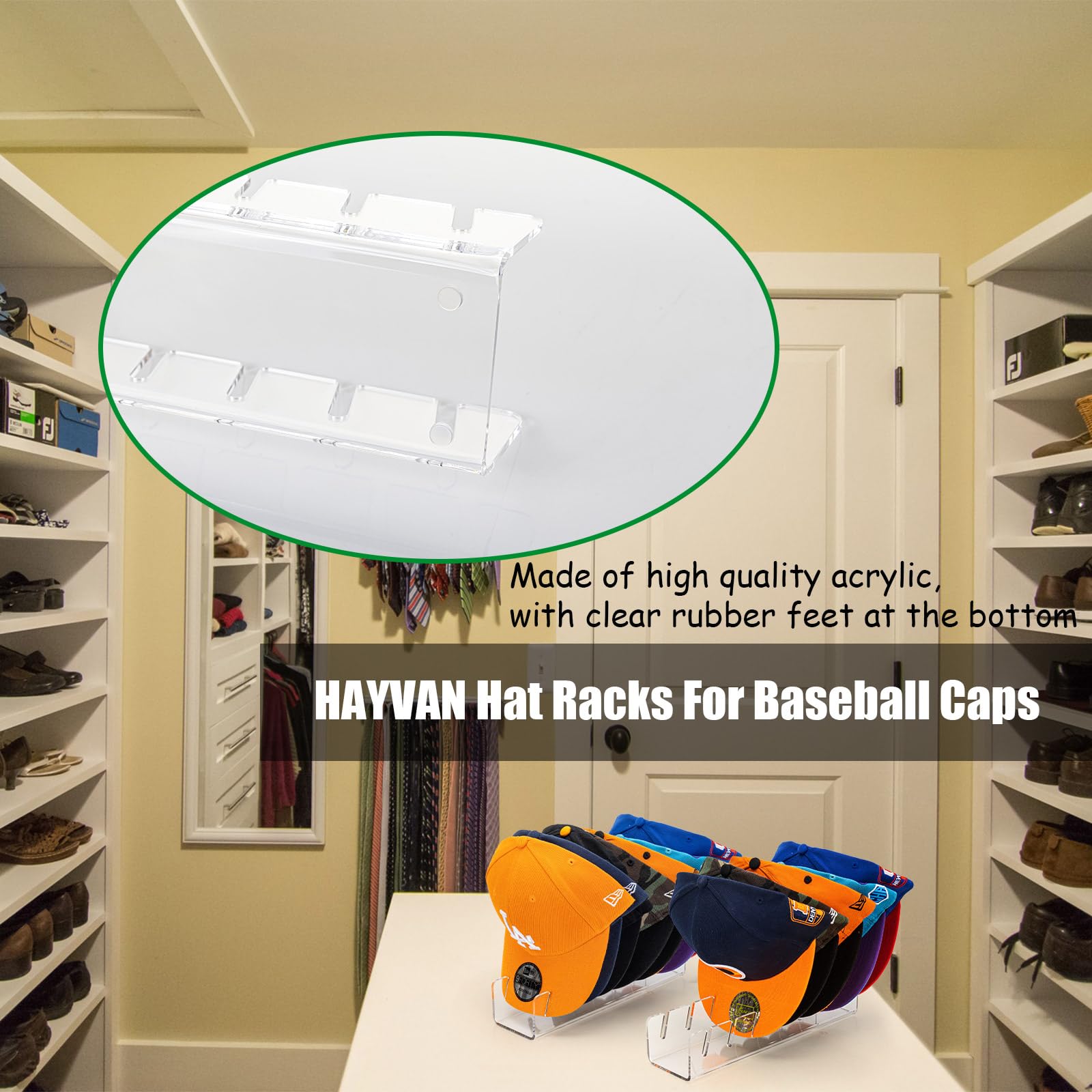 ❤️Mother's Day Sale 60% OFF❤️Hat Stand for Baseball Caps Holder
