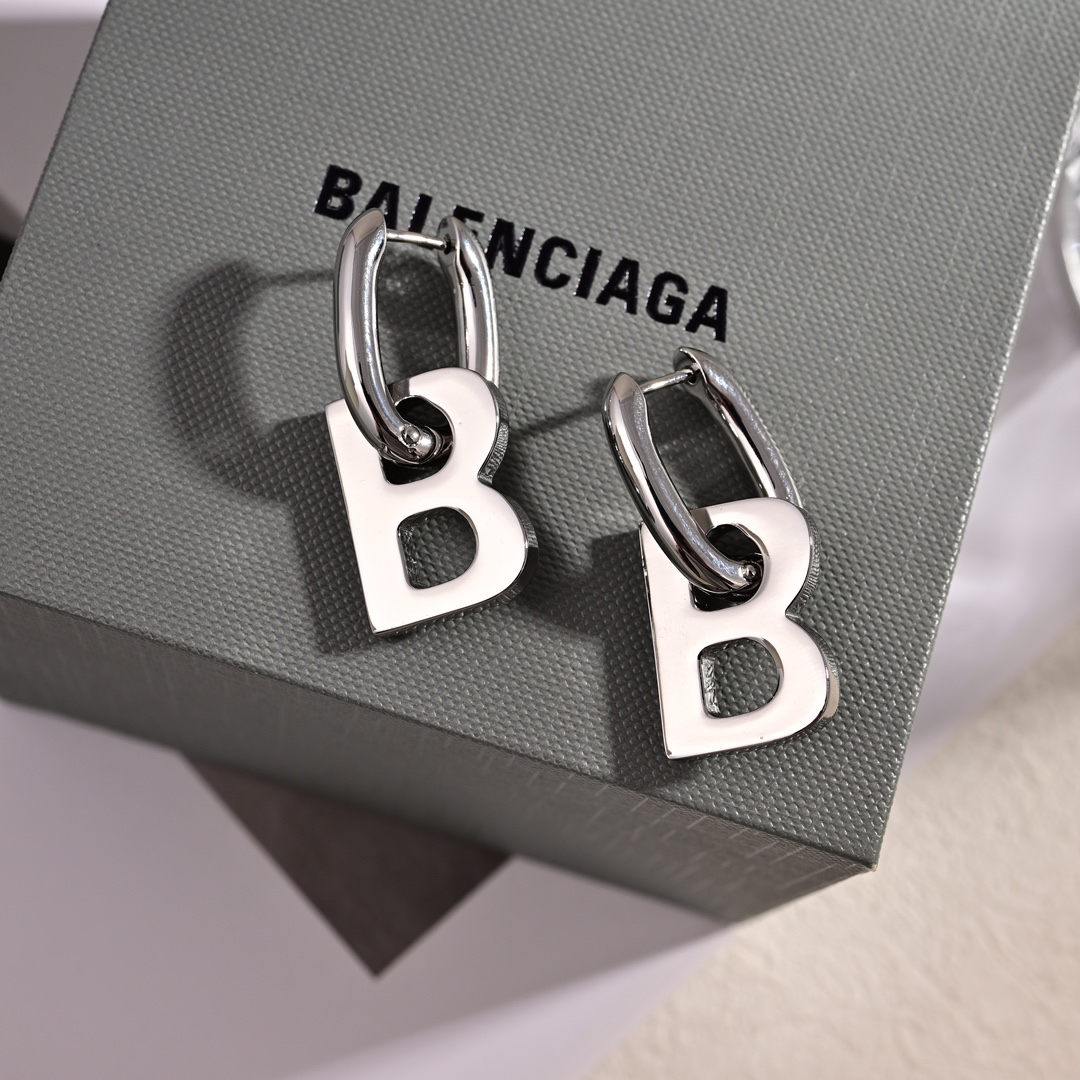 Balenciaga BB earrings