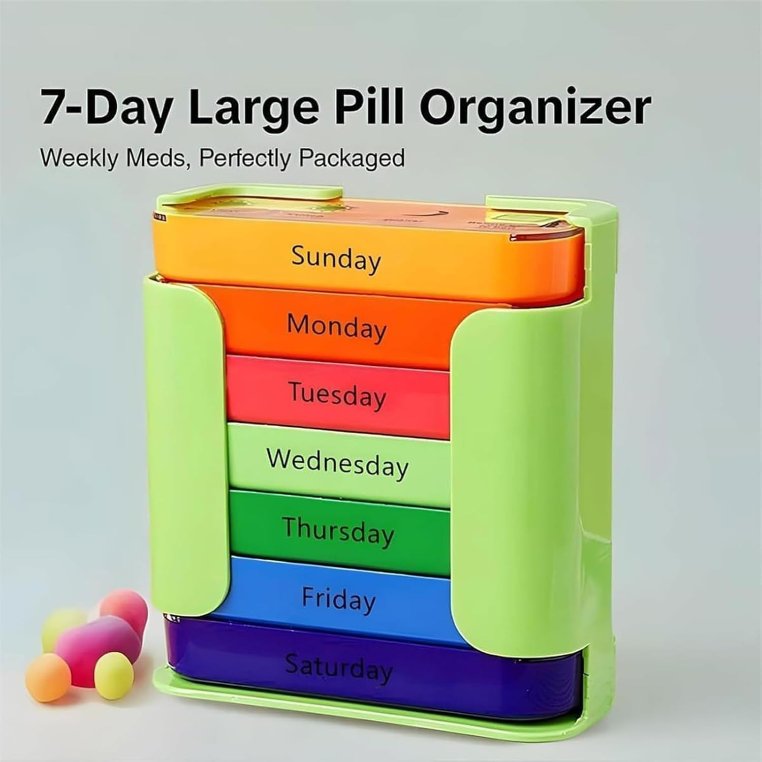 ✨Flash Sale✨7-Day Medication Organizer - For Effortless Health Management! 📅