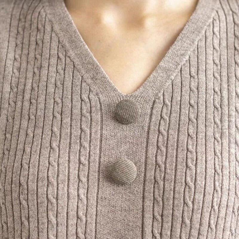 Autumn and Winter New Knitted Wool Dress for Women