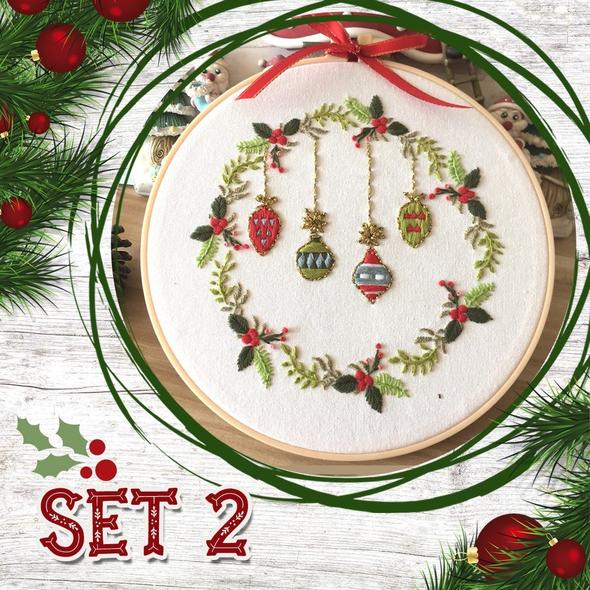 (🔥HOT SALE NOW-48% OFF)Christmas Embroidery Set