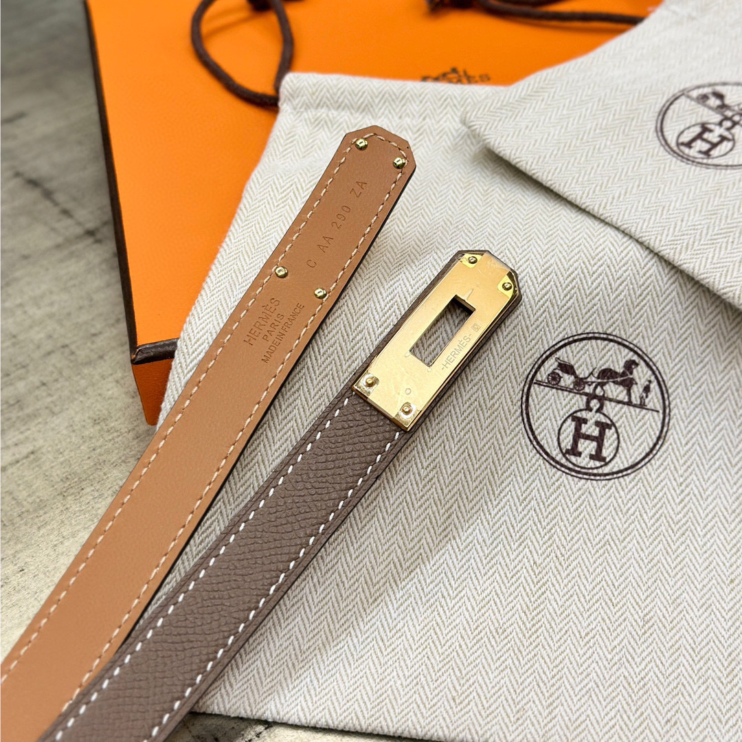 Hermès Kelly Women's Belt 1.8cm Width