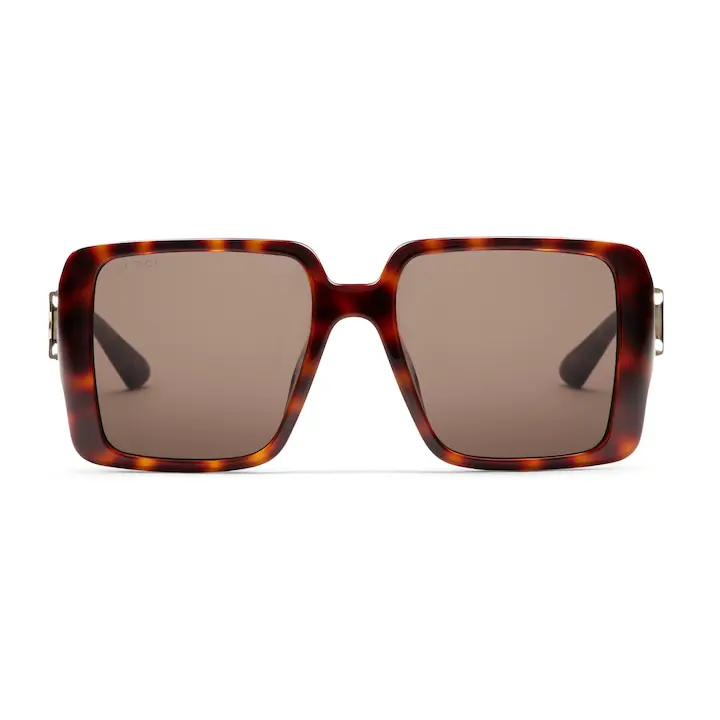 Gucci Fit Square Frame Sunglasses