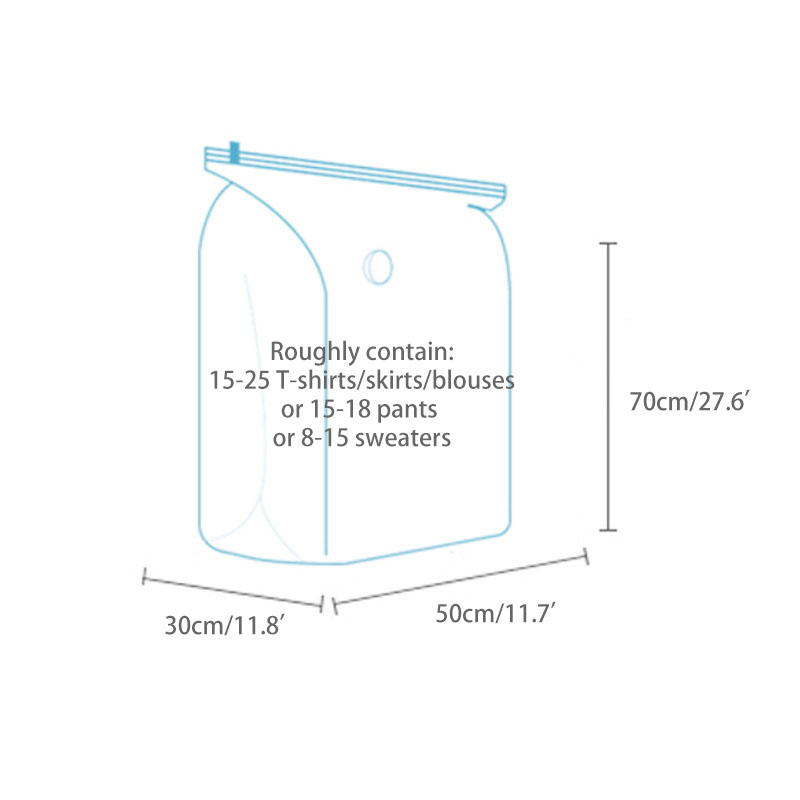 Free Hand Pump Vacuum Compression Bag