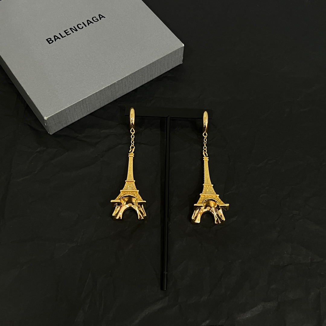 Balenciaga Eiffel Tower Earrings