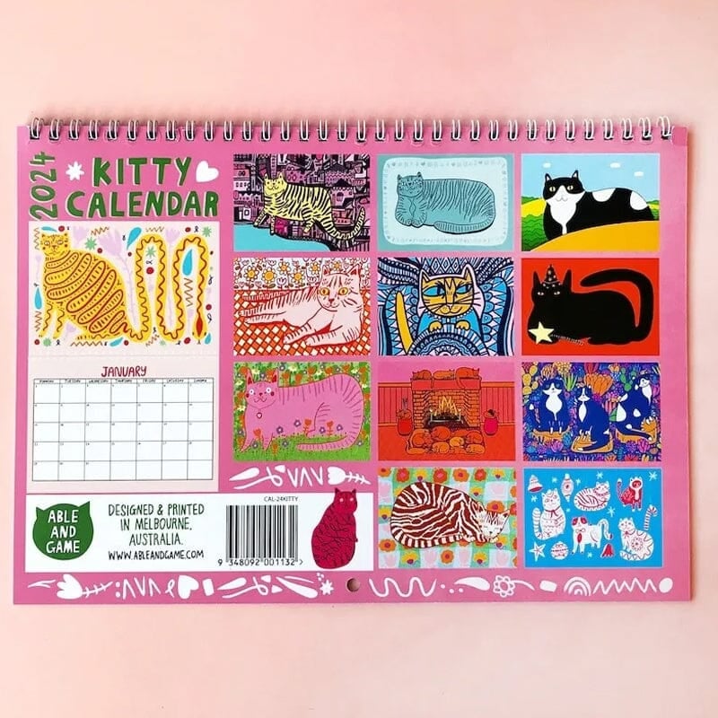 🔥49% OFF - 2024 Kitty Calendar😻