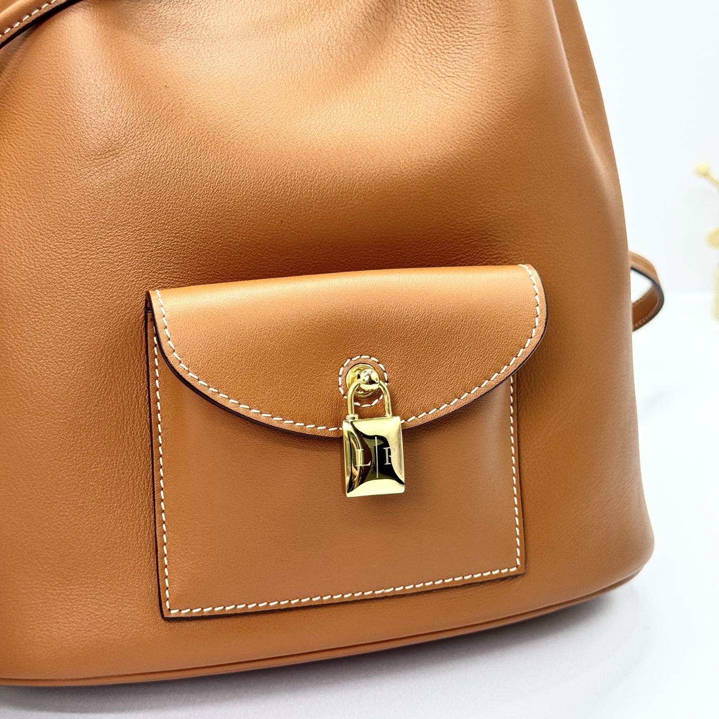 Loro Piana Extra Drawstring Backpack FAP4322
