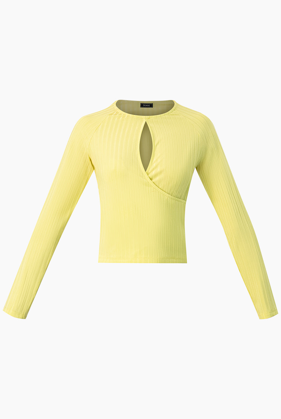 Blusa verde escote gota