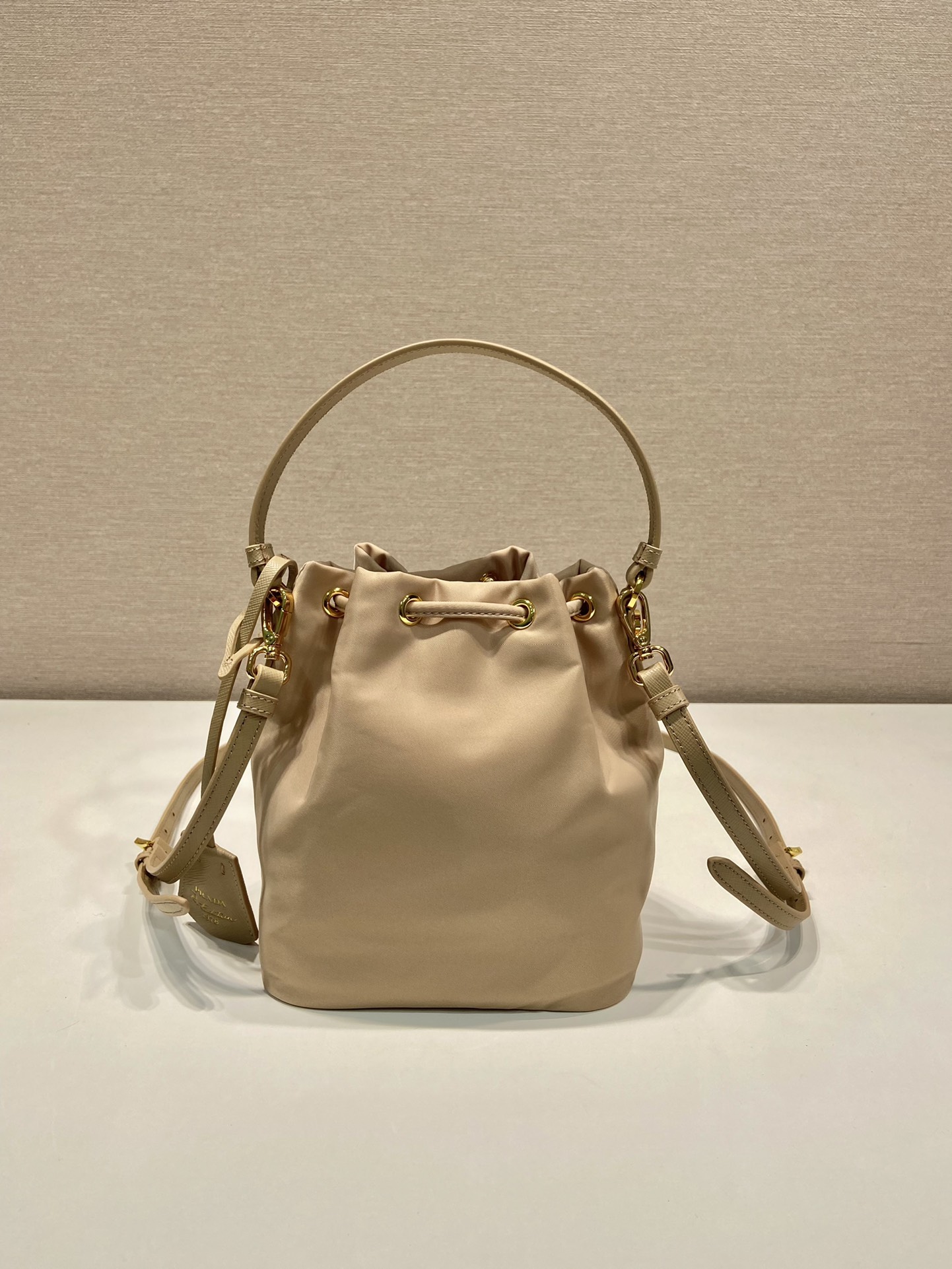 Prada Nylon Bucket Bag 1BE067