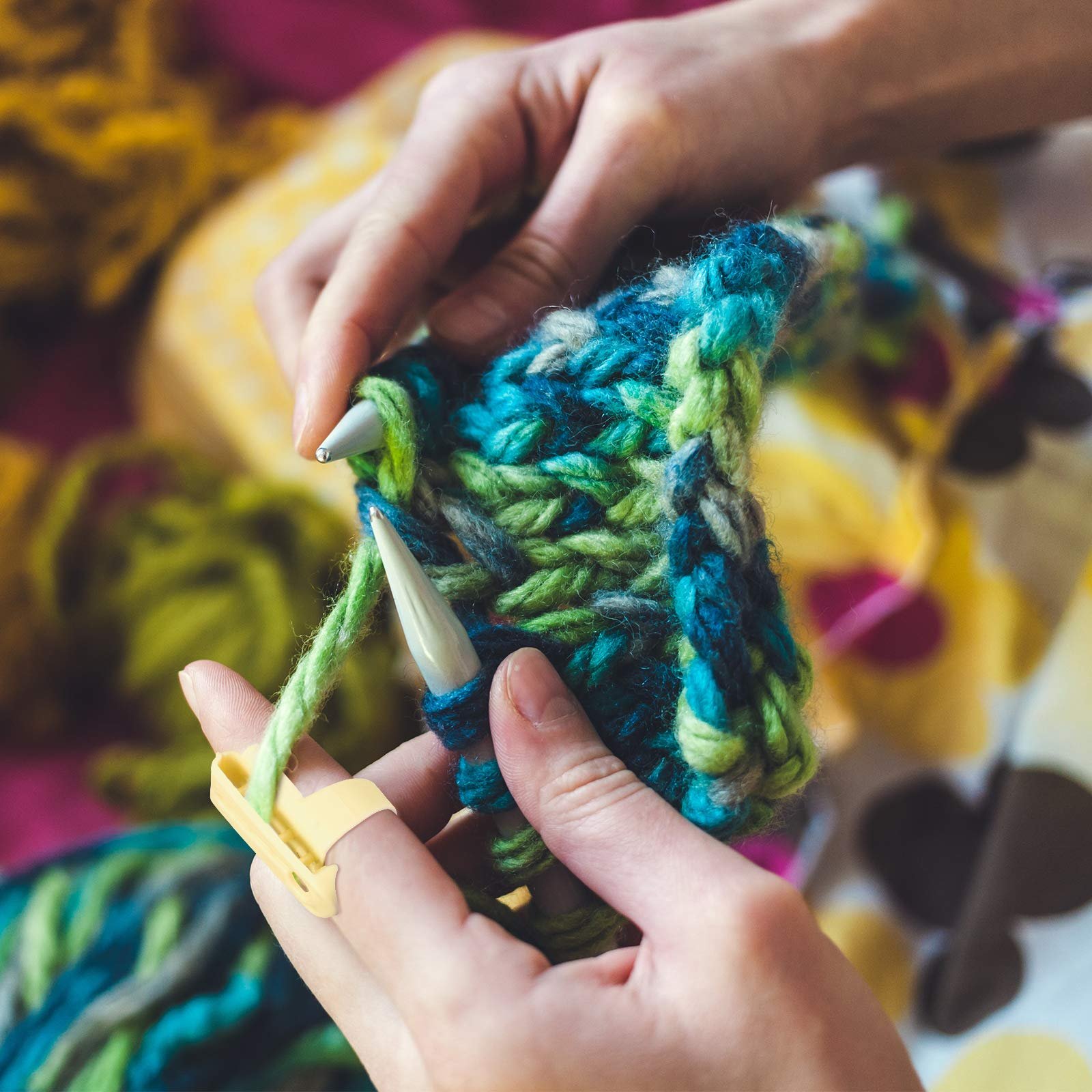 🔥Yarn Guide Ring Crochet Knitting Tool