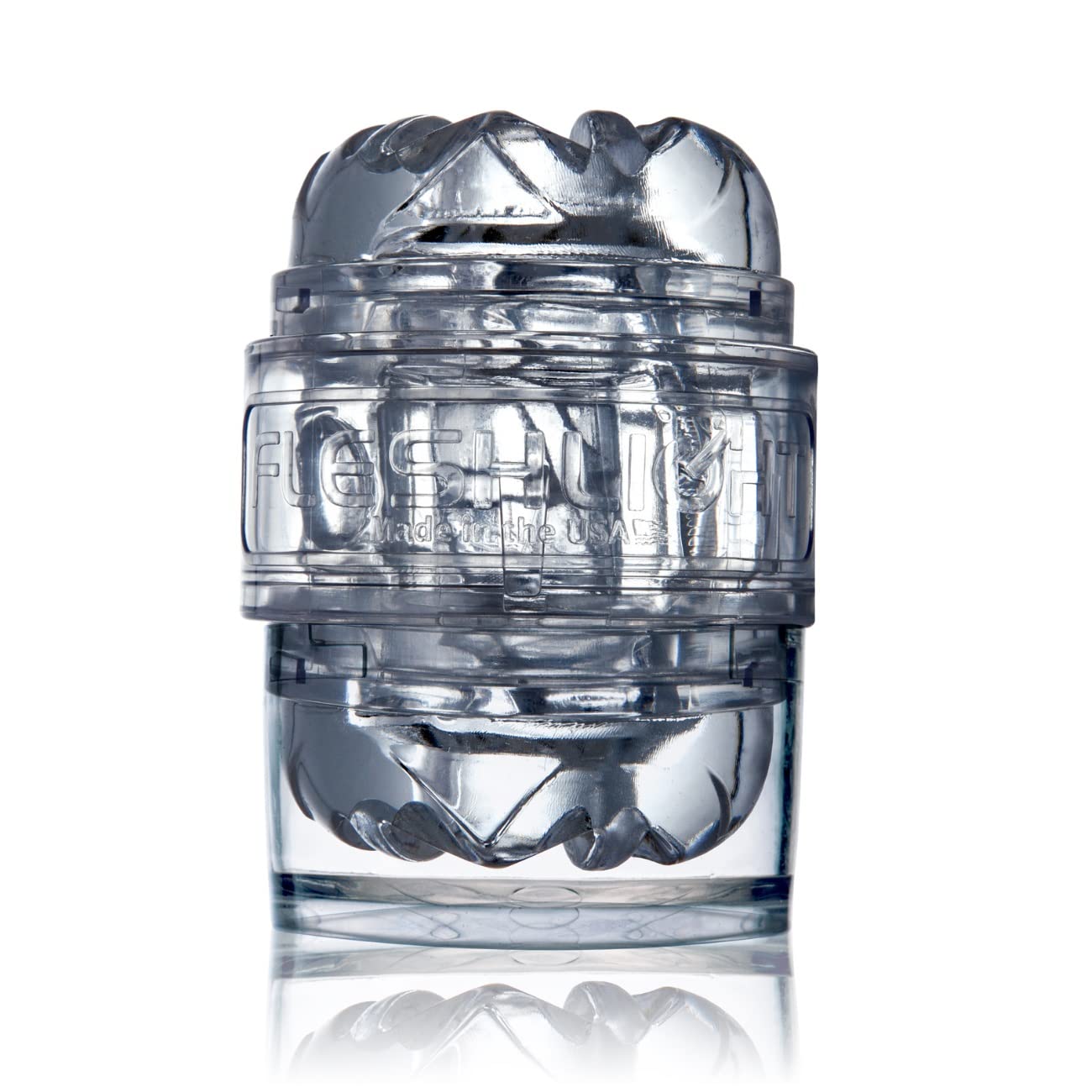 Clear Quickshot Stroker – Crystal View Sex Toy for Couples or Solo Pleasure