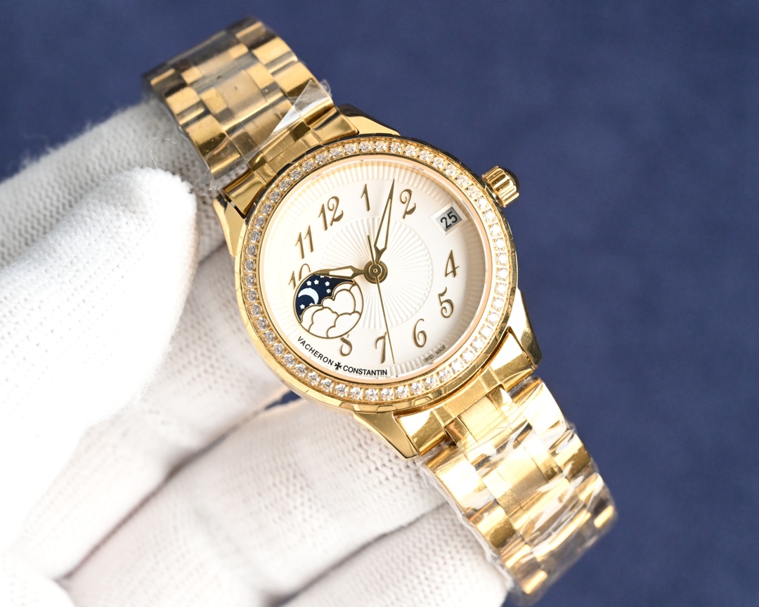 Vacheron Constantin Ladies Jewelry Series Moon Phase Series