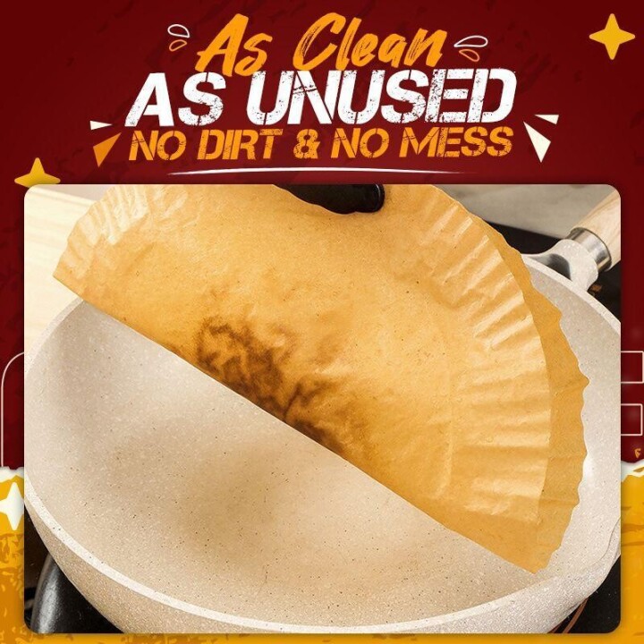 (🔥Last Day Promotion-SAVE 50% OFF) 30 Pcs/Pack Air Fryer Disposable Paper Liner-Buy 3 GET 2 Free & Free Shipping