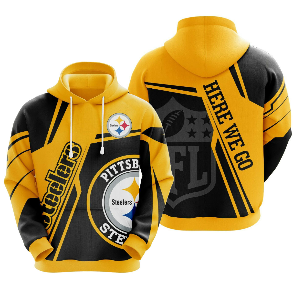 PITTSBURGH STEELERS 3D HOODIE NOV06