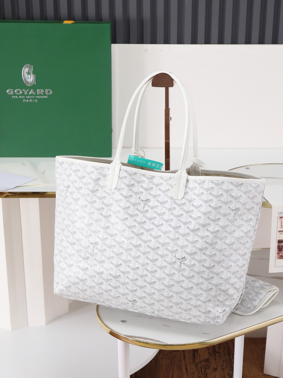 Goyard saint louis small shopping bag 020146