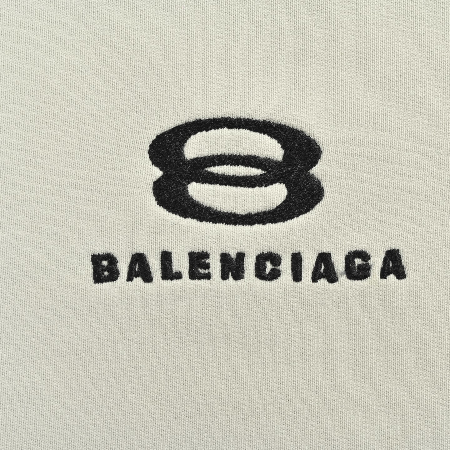 Balenciaga 25Fw paneled webbing hooded sweatshirt
