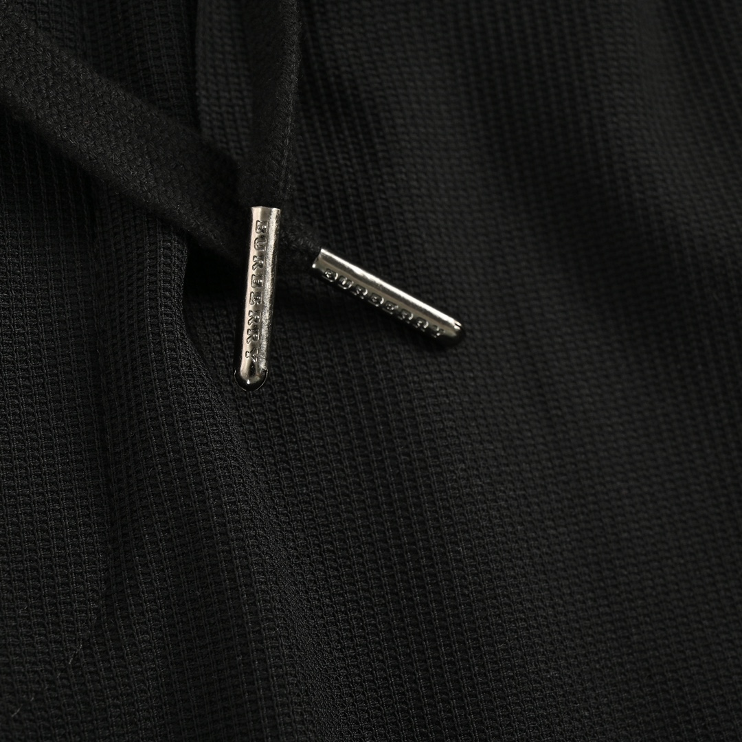 Burberry embroidered warhorse logo waffle thin trousers