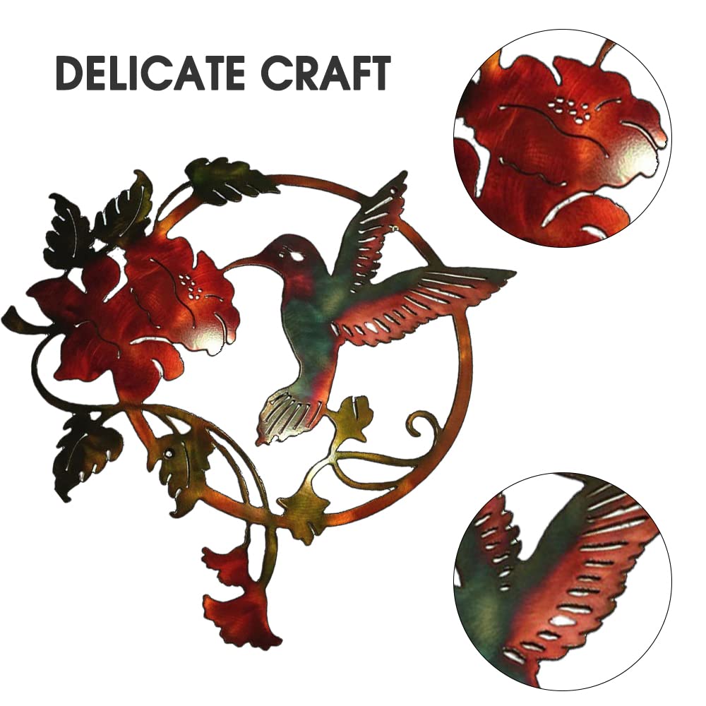 (🔥Last Day Promotion-SAVE 50% OFF)Metal Hummingbird Wall Decoration-BUY 2 GET 10% OFF & FREE SHIPPING