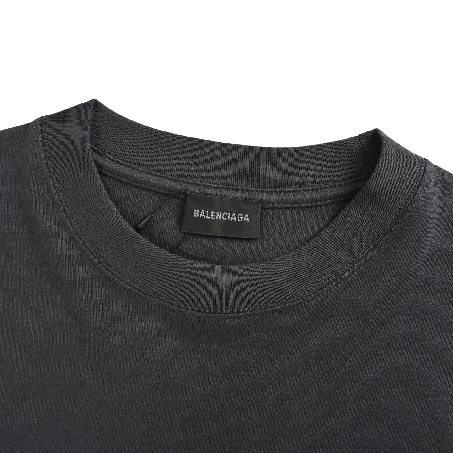 Balenciaga 25ss Gothic letter print short sleeve