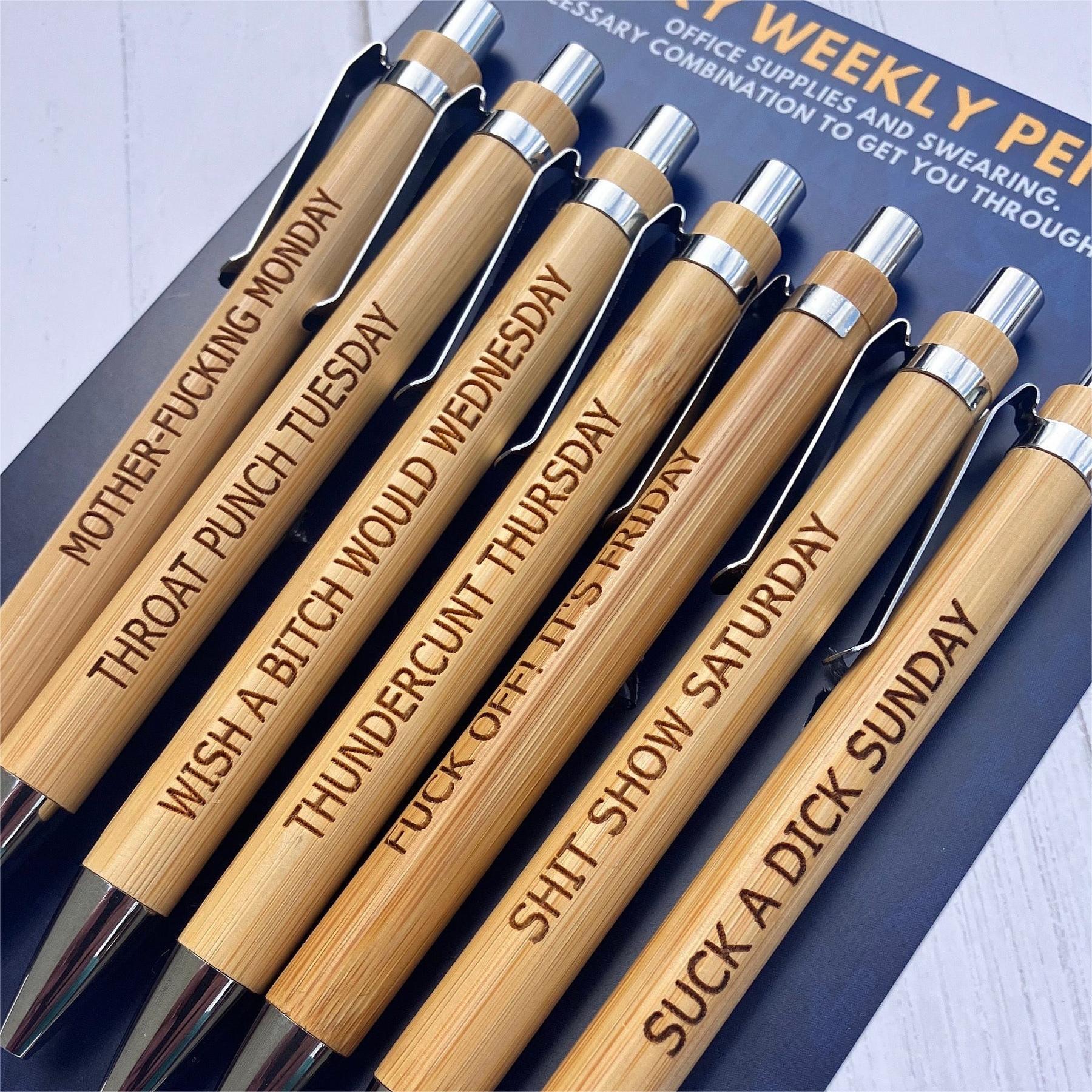 Snarky Daily Pen Set | Show your unique sense of humor at all times