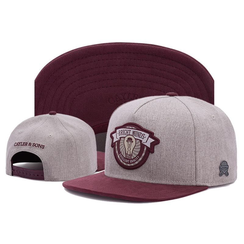 Embroidered hip-hop men's and women's trendy street sun hat flat brim hip-hop hat