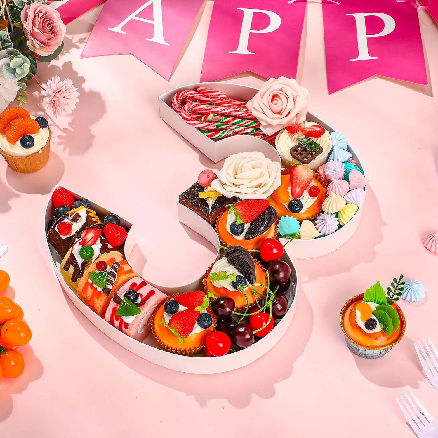💥2024 New Arrivals!!! 50% OFF - Cardboard Numbers Fillable For Food
