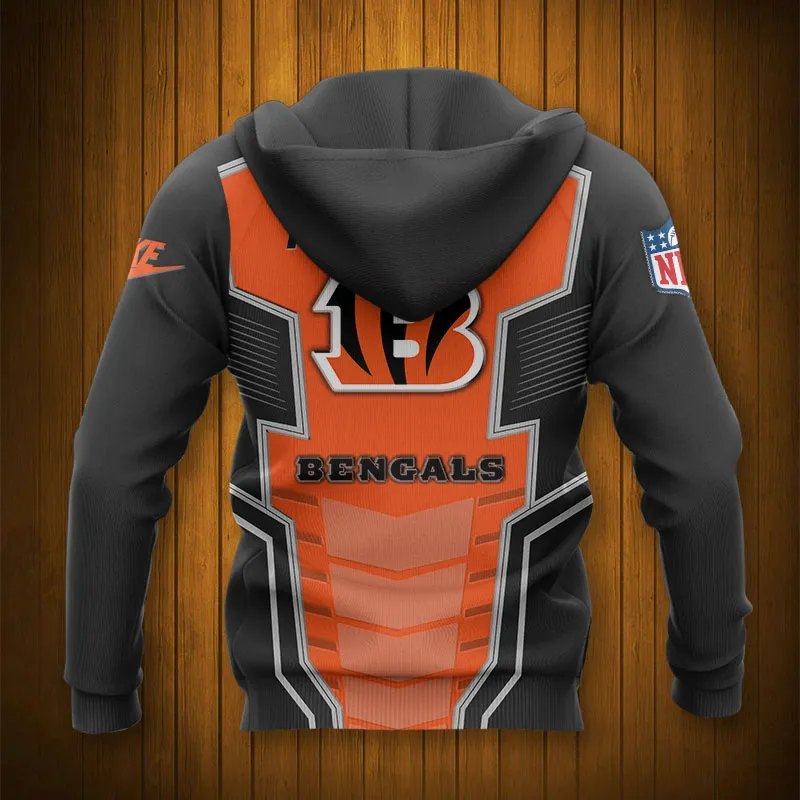 CINCINNATI BENGALS 3D HOODIE TTB4305