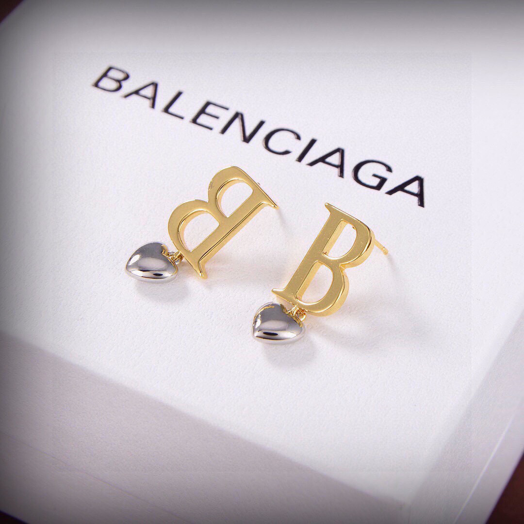 Balenciaga BB earrings