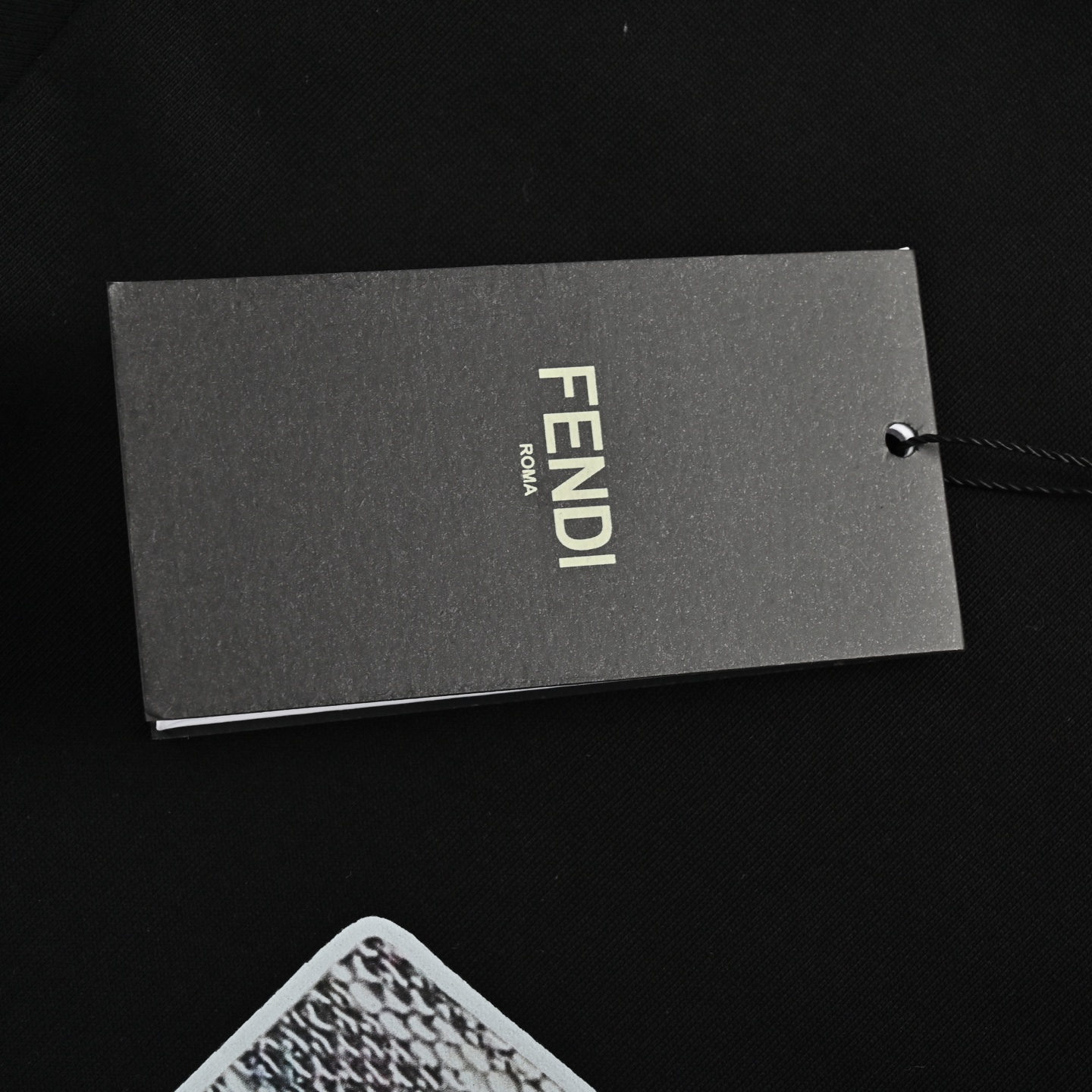 Fendi 25ss large letter logo print short sleeve